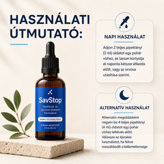 SavStop Reflux Javító Gyógynövénykivonat